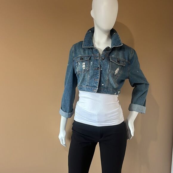 Dollhouse jeans jacket/ L / 💙 - Picture 4 of 16